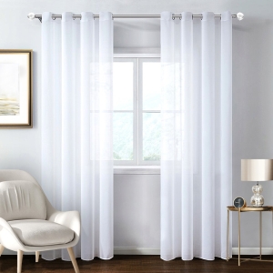 FIRANA BATYST BIEL 140 X 250 NA PRZELOTKACH